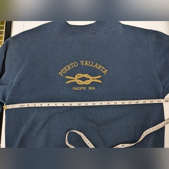 Puerto Vallarta vintage unisex crewneck sweatshirt size L - Picture 4 of 9